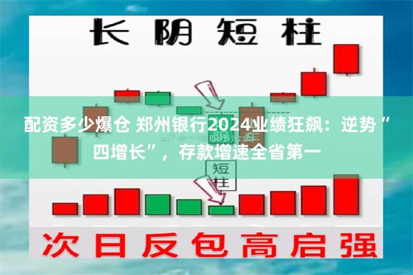 配资多少爆仓 郑州银行2024业绩狂飙：逆势“四增长”，存款增速全省第一