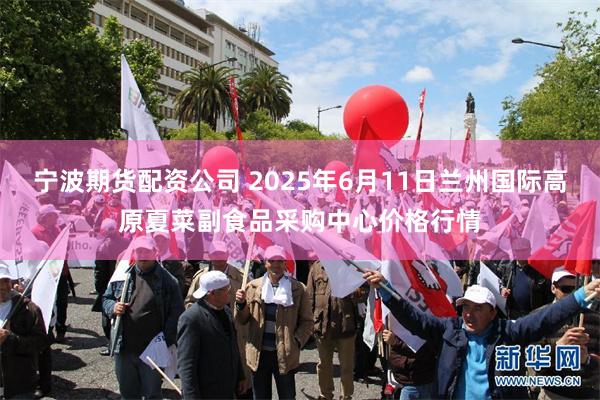 宁波期货配资公司 2025年6月11日兰州国际高原夏菜副食品采购中心价格行情